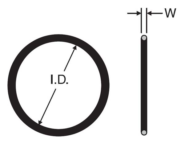 3-908 N0756 - SAE O-Ring - SAE Straight Thread Port O-Ring
